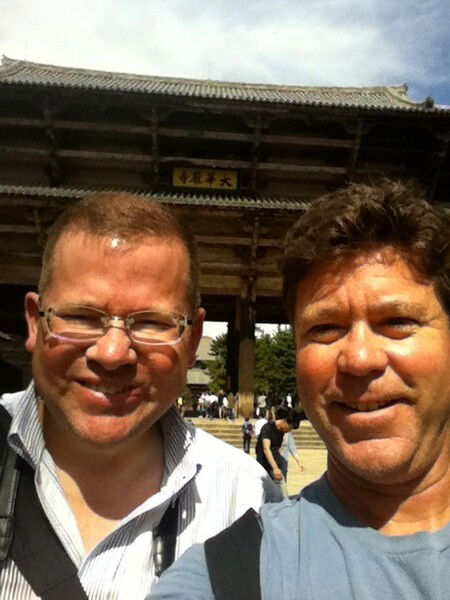 Visited Paul in Kyoto when he visited Japan