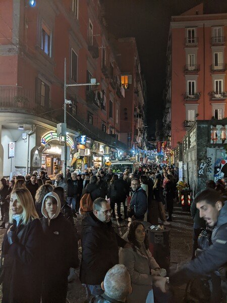 Naples Crowds