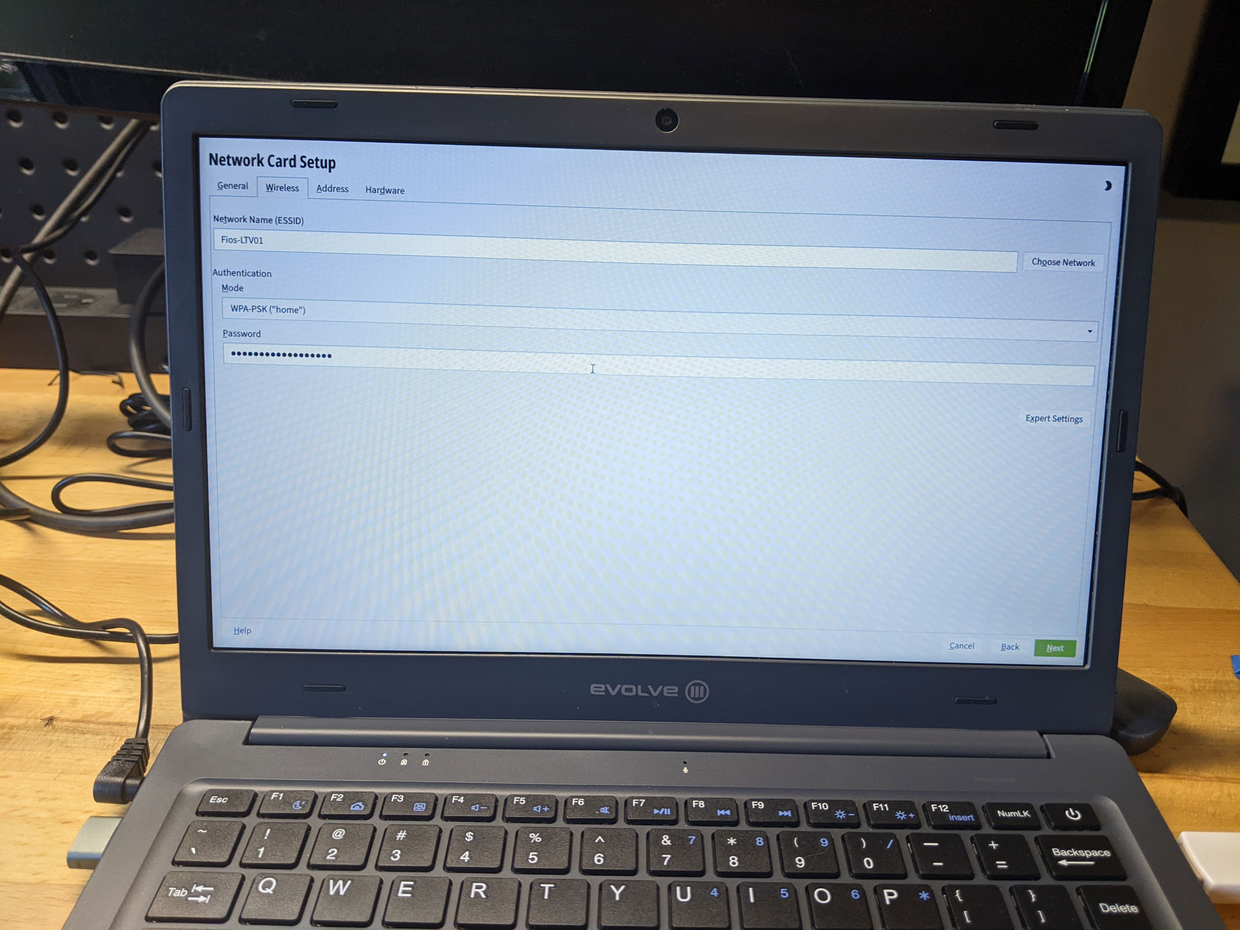 Tumbleweed detected and allowed me to configure the wifi