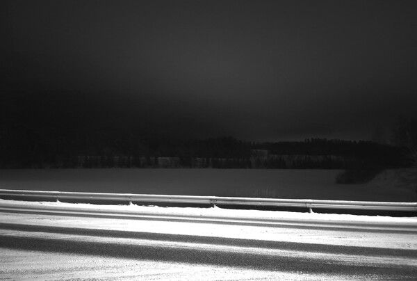 The day endet like it started...more or less monochrome. #MonochromeMonday