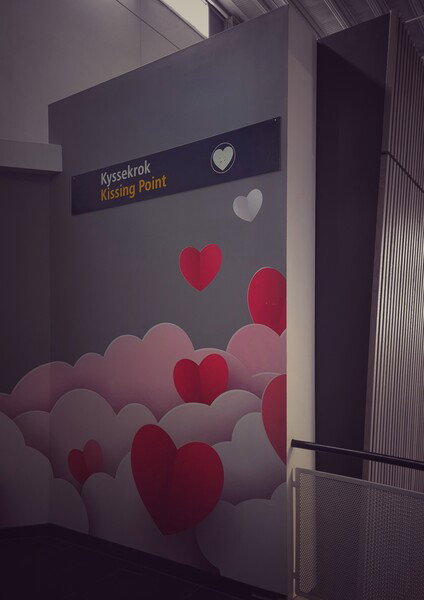 Kyssekrok/kissing corner