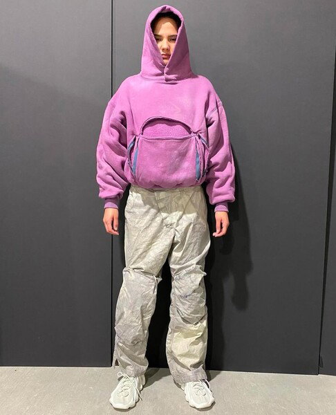 Triple pocket hoodie