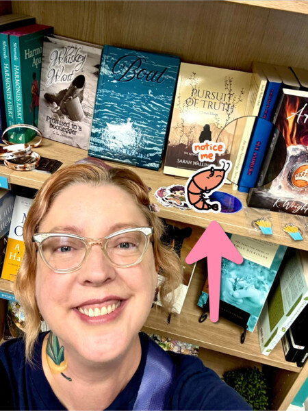Look I’m on a legit #bookshelf !!! Right now there’s three of my #books at Morgan’s Books in Upland (https://www.morgansbooks.com) with one more coming in soon. AND don’t forget I’ll be doing a #nerdy #tarot event there on August 15!! More info coming soon ;)