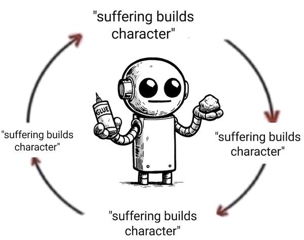 Suffering builds character