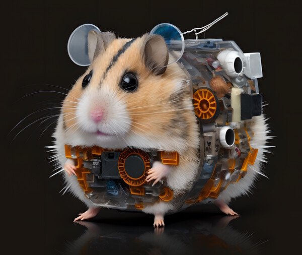 A pseudo-mechanical hamster