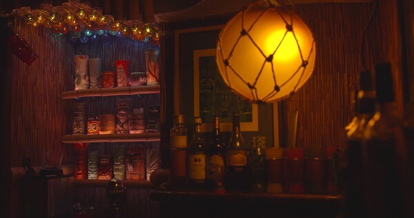 Kilauea Cove, my home basement 'tiki' bar, back when I lived in Seattle.