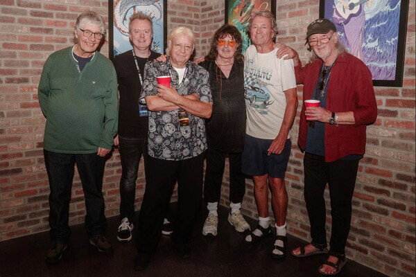 Deep Purple in 2026 with 4 members of the classic lineup: Ian Paice, Ritchie Blackmore, Ian Gillan, Roger Glover.