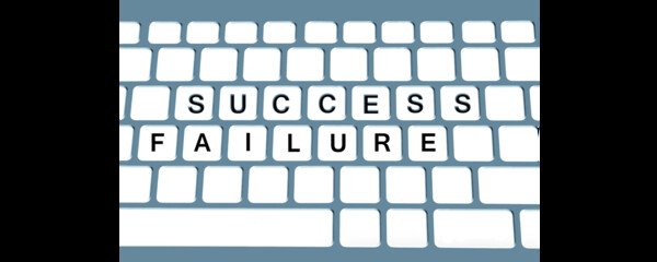 the balance between success and failure