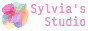sylvia's studio button