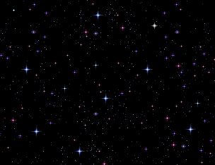 Animated gif starry night background