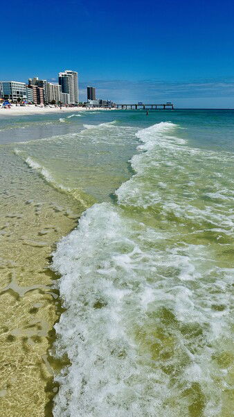 Another beautiful day walking along the water in Gulf Shores, Alabama 