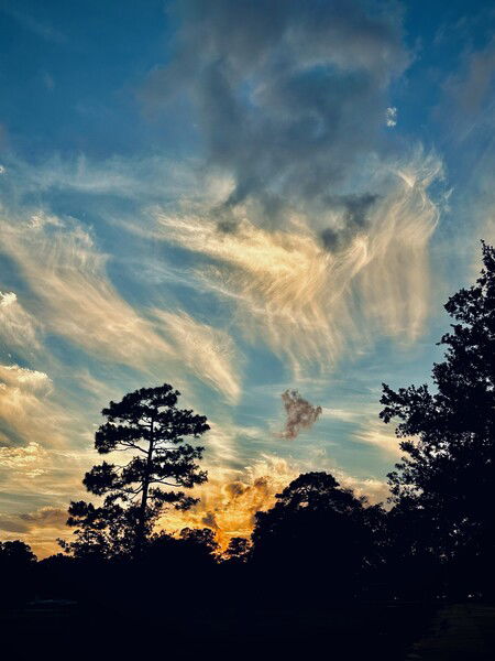 Sunset over Mobile, AL