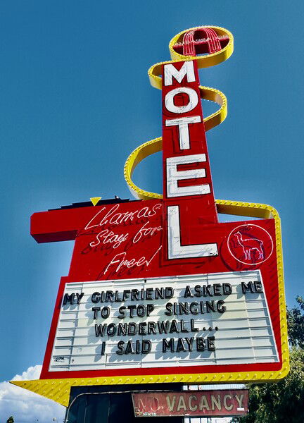 They have the best signs along Fremont East. 